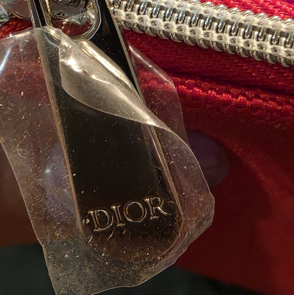 Dior Canvas Makeup Bag View 2